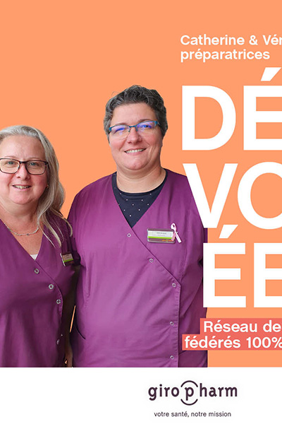 Portraits de préparatrices - Catherine et Véronique